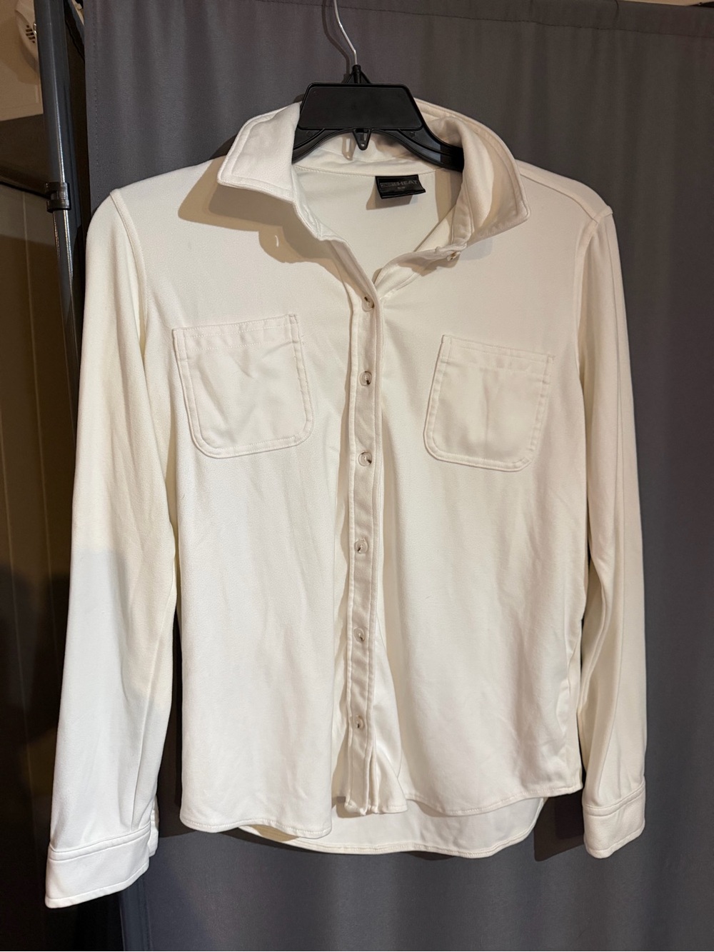 32 Degrees Heat Fleece Button Down Shirt